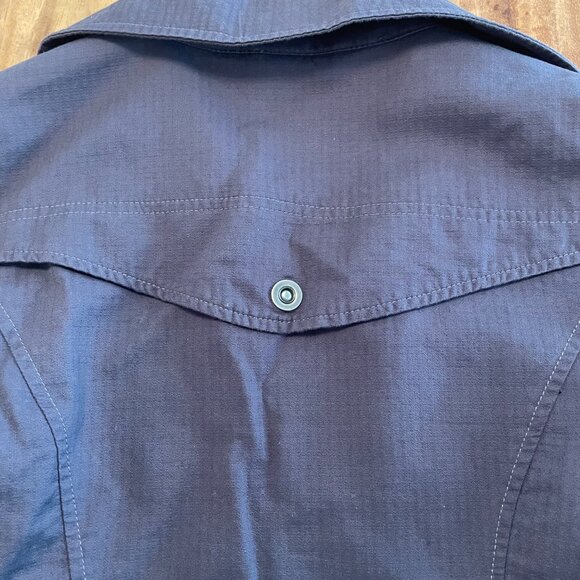 Womens 3 Three Stones Coat Utility Jacket Grey Size Small - Picture 11 of 13